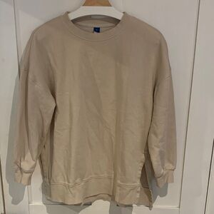 Old Navy Tan Crewneck Sweater